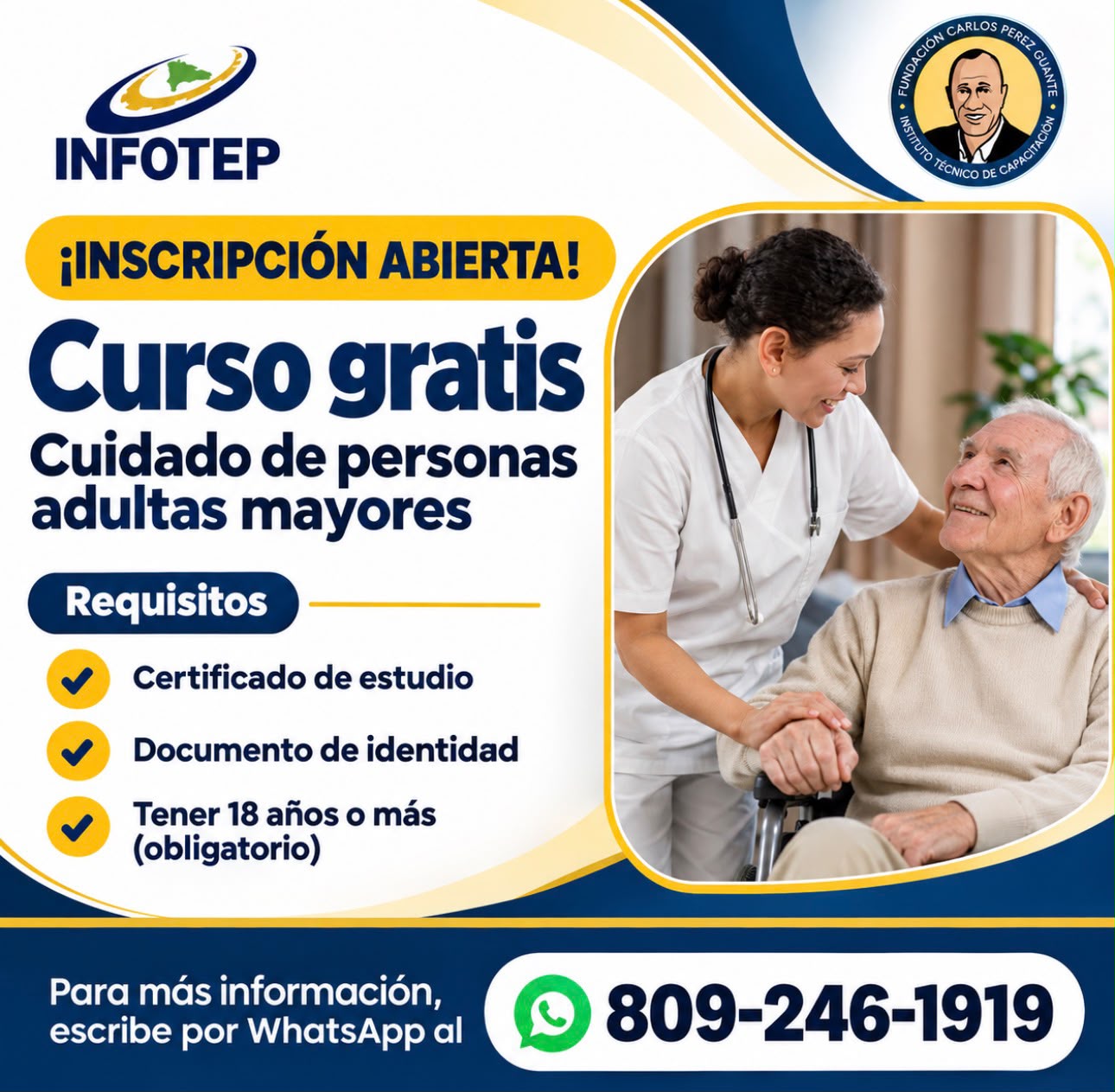 Curso de Cuidado de personas Adultas mayores
